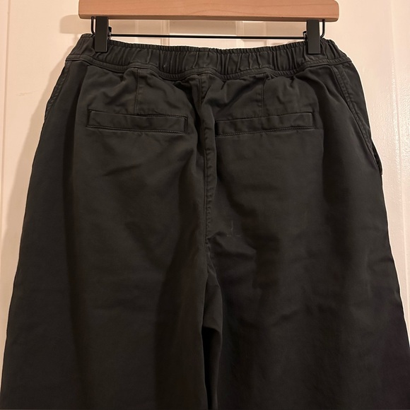 TOAST Cotton Twill Pull On Pants Size 6 Small Med Black Grey Slate - Picture 7 of 10